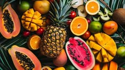 Tropische Früchte