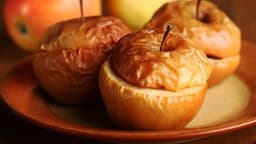 Gebackener Apfel